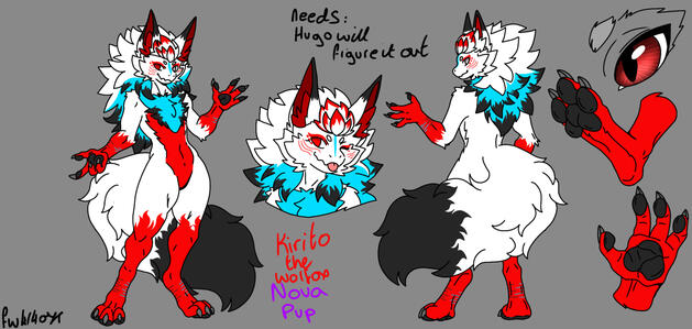 NovaPup Kirito Full Reference Sheets (NOT FOR SELL)